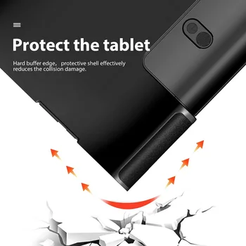 Prípad tabletu od spoločnosti Lenovo Yoga Smart Tab 10.1 2019 Nastaviteľné Skladací Stojan pre Jogy 5 Tab 10.1