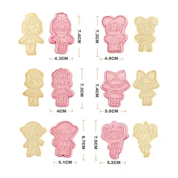 Pôvodné LOL Prekvapenie Bábiky DIY Tortu Cookies Pečenie Nastavenie Plesne Narodeninovej Party L. o.l 3D animovaný Údaje Bábiky Pečenie Hračky Dieťa Darček