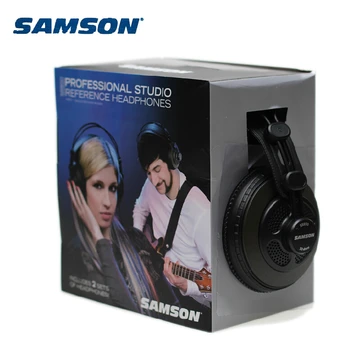 Pôvodné Samson SR850 profesionálny monitor Slúchadlá Semi-open Studio Headset jeden pár dva kusy balík