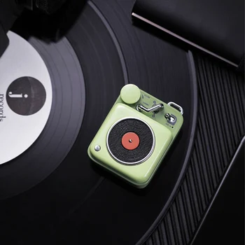 Pôvodné Youpin Mačka Kráľ Spoločenstva Pre Atómovú Record Player B612 Bluetooth Inteligentné Elvis Prenosné Audio Zinok Hliník Reproduktor H10