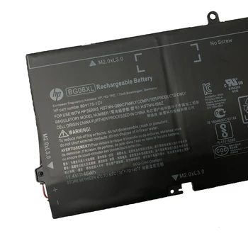 Pôvodný pre HP Folio1040 G3 HSTNN-IB6Z HSTNN-Q99C BG06XL notebook batérie