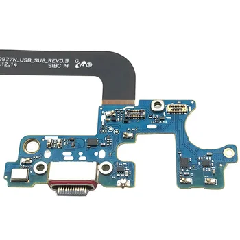 Pôvodný Pre Samsung Galaxy s rezacím zariadením S10 5G G977N G977U Dock Konektor Micro USB Nabíjací Port Nabíjanie Flex Kábel Mikrofónu Rada