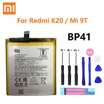 Pôvodný Xiao Mi Batéria BP40 BP41 Pre Xiao Redmi K20 Mi 9T Pro Mi9T K20Pro 4000mAh Vysoká Kapacita Batérie Telefónu Bezplatné Nástroje