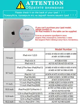 Roztomilý Veľryba iPad Funda Pre iPad Mini 5 Funda Mäkké Silikónové Späť Prípadoch sa Ochranné Kryty iPad 7. Generácie Prípade Pro 11 2020 Prípade