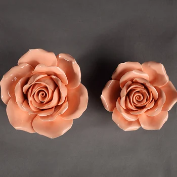 Ruže pivonky dekoratívne steny kvet jedál porcelánu dekoratívne dosky vintage domova remeslá remeslá miestnosti dekorácie