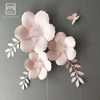 SET11# Papierové kvety Stenu Svadobné 3D Kvety Miestnosti Dekorácie Strany Pozadia Shopwindow Prvé narodeniny dievča strany