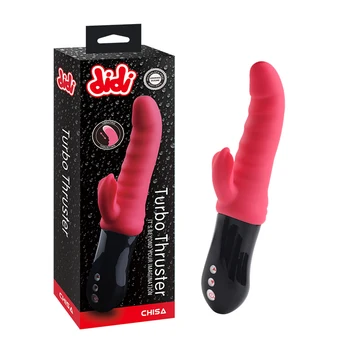 Sexuálne Hračky pre Ženy 10 Frekvencie Vibrácií Tlačením Dildo Čarovná Palička G-bod Stimulátor Klitorisu Dual Motory Králik Vibrátory
