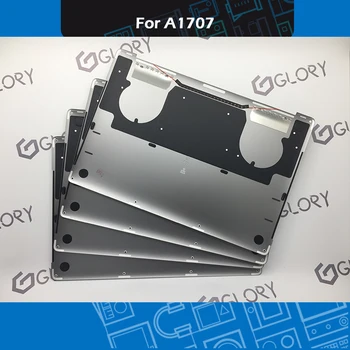 Sivá Strieborná A1707 Spodnej Prípade Kryt Batérie Pre Macbook Pro Retina 15 palcov Spodnej časti plášťa výmena 2016 2017 EMC 3072 3162