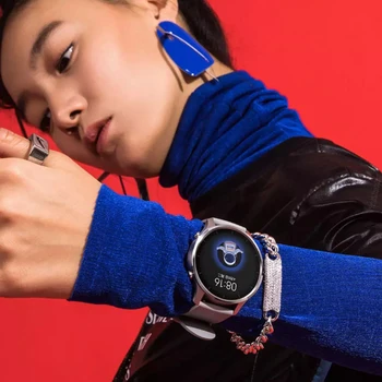 Skladom Xiao Mi Smart Hodinky Farba NFC 1.39' AMOLED Multi-dial Náramok Dlho BatteryWristwatch Šport Fitness tep Mi Hodinky