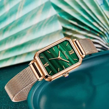 Sunkta Quartz, vysokokvalitné Nepremokavé Dámske hodinky Dropshipping Ženy z Nehrdzavejúcej Ocele Oka Rose Gold