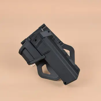 Taktické Hnuteľného Pištole Airsoft a Revolvery pre Glock 17 18 s X300 Baterka Laser Namontované Závesu Pravej Strane Pása Gun Puzdro