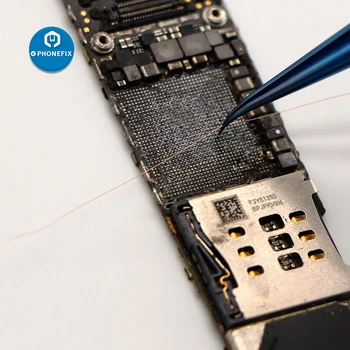 Telefón pcb Spájkovanie opravy 0.01 mm Čistej Medi Jumper Linka Pre iPhone Logic Dosky PCB Oprava Odkaz Drôt skrat bod opravy