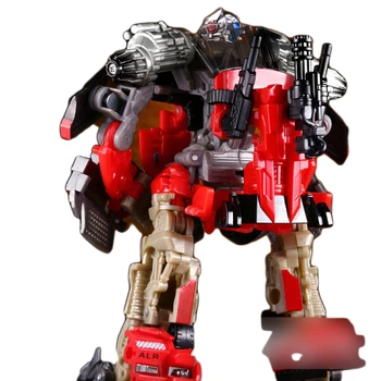 Thf02 Deluxe Červená Mastné Transformácie Figma Robot Deformovateľné Auto ABS OP Veliteľ Veľká Veľkosť Plastové Kolekcie Darček Hračka Pre Dieťa