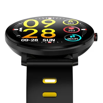 TimeOwner K9 Smart Hodinky 1.3 palcový Full Touch Pedomete Inteligentný Náramok Srdcového tepu Bluetooth Náramok IP68 Vodotesné Hodinky