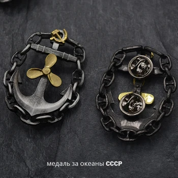 Top kvalita Sovietskeho Tichom Mechaniky Odznak CCCP ZSSR Medaila za zber dary