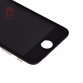 Trieda AAA LCD Displej Pre iPhone 5S LCD Displej s Dotykovým Digitalizátorom. Plný Montáž Nahradenie Biela Čierna Farba pre 5S
