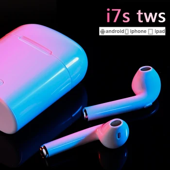 TWS i7s Bezdrôtový Headset Bluetooth Slúchadlá Nepremokavé Hudobné Slúchadlá Športové Slúchadlá Business Headset Pracovať na všetky Smartphony