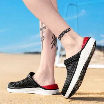 Unisex Letné Sandále Dámske Plážové Topánky Rýchle Suché, Hrubé Jediným Papuče Dreváky Flip Flops pre Mužov