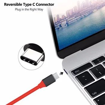 USB-C-HDMI Kábel Adaptéra 4K@30Hz, USB 3.1 Typ C Muži (Thunderbolt 3 Kompatibilné) na HDMI 2.0 Žena Prevodník(DP Alt Režim)