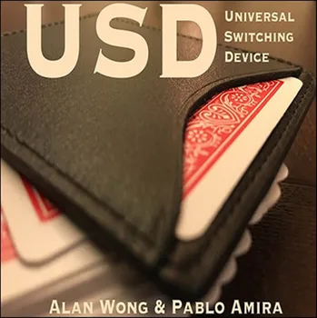 USD - Univerzálny Spínač Prístroj Pablo Amira a Alan Wong,Karty Magický Trik,zblízka,Ilúzie,Zábava