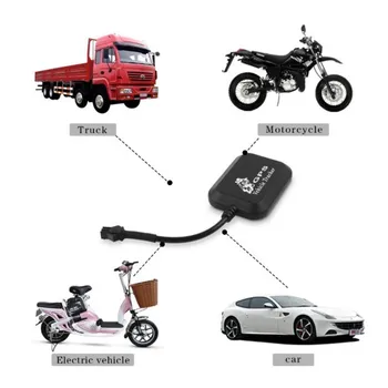 Vehemo 4 Pásma Auto Sledovanie, Monitorovanie Vozidiel GPS Mini Auta GPS Anti-Theft Motocyklových GPS Tracker