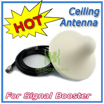 Vnútorný Strop Antény Izbové Antény s 3 m Kábel 806-2500mhz pre 2G 3G CDMA siete GSM, DCS PC, W-CDMA Mobilný Telefón Signál Booster
