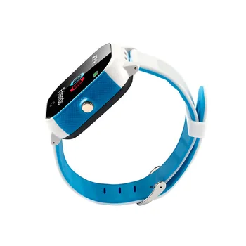 Vodotesný IP67 Smart GPS, WIFI Tracker Locator Dotykový Displej Dieťa Dieťa SOS Volanie Vzdialenej Monitor Alarm Hodinky Náramkové hodinky IOS Android