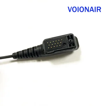 VOIONAIR Ucho Bud Slúchadlo Headset Slúchadlá Reproduktor Mikrofón PTT pre Airbus EADS TPH900 Rádio