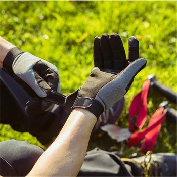 Vonkajšie Športové Rukavice SANTO Plný Prst Pol Prsta Rukavice Cyklistické Dotykový Displej Rukavice Muži Ženy Windproof Rukavice