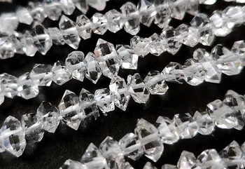 Voľné korálky white crystal barokový Herkimer Diamant tvárou 37 cm pre KUTILOV, šperky, takže FPPJ veľkoobchod prírody drahokam