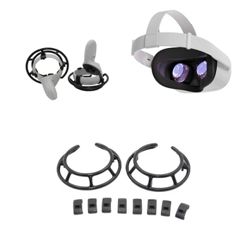 VR Príslušenstvo Pre Oculus Quest 2 VR Headset Radič Fixer Rukoväť Nárazníka Ochranné Držiak Pre Oculus Quest2 Vr Gamepad