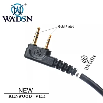 WADSN Airsoft U94 Taktické PTT Vojenské Štandardná Verzia pre TMC-RAC headset KENWOOD Plug RAC TMC Softair COMTAC Push-to-Talk