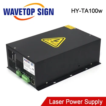 WaveTopSign 100W CO2 Laser Napájanie Zdroj HY-TA100 pre CO2 Laserové Gravírovanie a Rezanie Stroj Dlho Záruka