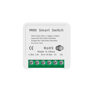 Wifi Smart Light Switch Diy Istič Modul Diaľkového Ovládania Práce S Alexa Domovská Stránka Google Skupiny Ovládanie