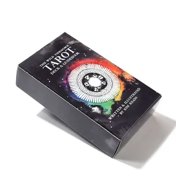 Wild Neznámy Tarot Paluba -78 karty, Tarot karty, Oracle stolová Hra, Tarot Karty, Stolové Hry
