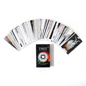 Wild Neznámy Tarot Paluba -78 karty, Tarot karty, Oracle stolová Hra, Tarot Karty, Stolové Hry