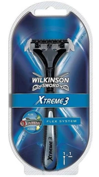 Wilkinson Sword Xtreme3 1up Holiaci strojček Užite si Flexibilné 3 Čepele Perfektné Oholenie