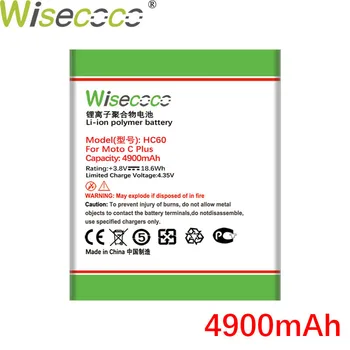 WISECOCO 4900mAh HC60 Batérie Pre Moto C Plus Pre Moto C Plus Dual SIM XT1723 XT1724 XT1725 Telefónu NOVÉ