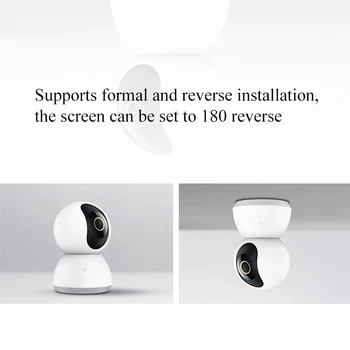 Xiao Mijia Smart IP Kamera 2K 1296P Uhol 360 Video CCTV WiFi Nočné Videnie Bezdrôtové Kamery Security Cam Mi Domov Baby Monitor