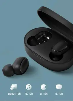 Xiao Redmi AirDots 2 vs AirDots s Bezdrôtovým Bluetooth 5.0 Nabíjanie, Slúchadlá In-Ear Stereo Bass Slúchadlá Ture Bezdrôtové Slúchadlá