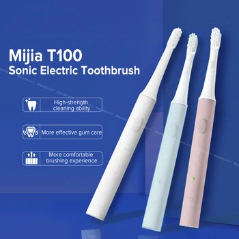 XIAO T100 Sonická Elektrická zubná Kefka Ľahký 46G Prenosné Sonic Nabíjateľná Kefka Najlepší Darček