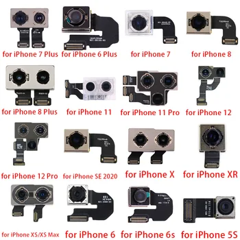 Zadná Kamera Pre iphone6 6Plus 7 7plus 8 11 Pro 12 SE X Max 2020 Zadný kryt Flex kábel Nahradenie sFor iphone PRO Zadná Kamera