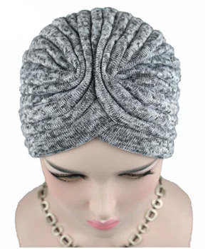 Zimné módne dámske pletené šatku twist hairband hrubé vlny teplé chemické headdress dámske pokrývky hlavy šatku