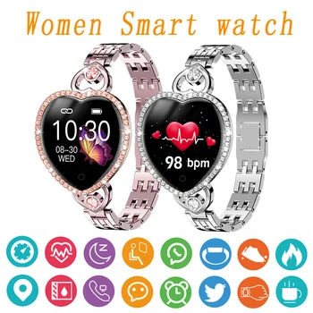 ZQH 2020 Ženy Inteligentné Hodinky, Náramok Fitness Náramok T52S smartwatch Hodiny Srdcovej frekvencie Tracker Monitor Smart Pásmo Pre Xiao IOS