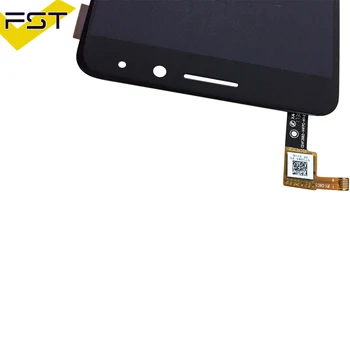 Čierna/Biela Pre GM 5 Plus LCD Displej +Dotykový Displej testované Digitalizátorom. Montáž Náhrada Za Všeobecné mobile GM5 Plus