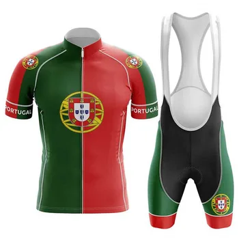 Španielsko v roku 2020 Americká vlajka štýl letné cyklistické odevy/krátky rukáv cyklistické dresy / 9 d silica gel pad/rýchle sušenie