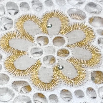 Švajčiarsky voile čipky vo švajčiarsku mäkké výšivky afriky čipky textílie 2019 vysoko kvalitnej čipky bavlnená tkanina s kamene na šaty