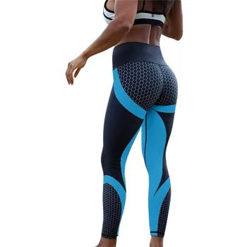 Ženy Vysoký Pás Legíny Šport Fitness Fitness Dámske 3D Tlač Chudá Cvičenie Telocvični Legíny Športovej Prípravy Ostrihané Nohavice