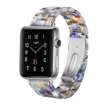 Živica popruh pre apple hodinky kapela 44 mm 40 mm 42mm 38mm iwatch série 5/4/3/2/1 náramok z Nerezovej Ocele pracky watchband